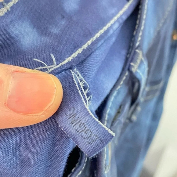 Rag & Bone Jeans Womens Size 2 XS Waist 26 Blue Tie Dyed Leggings Reworked Denim - Picture 10 of 15